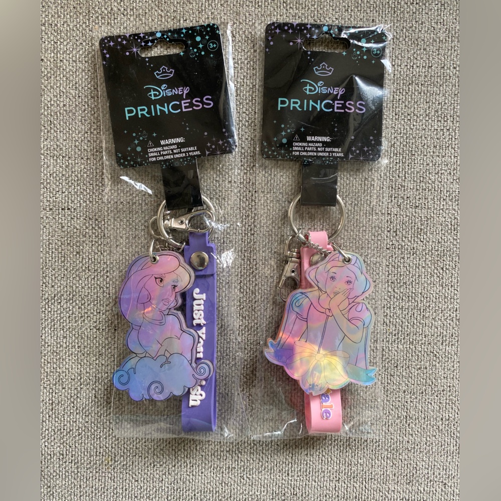 Disney Princess Keychains, they are mirrors